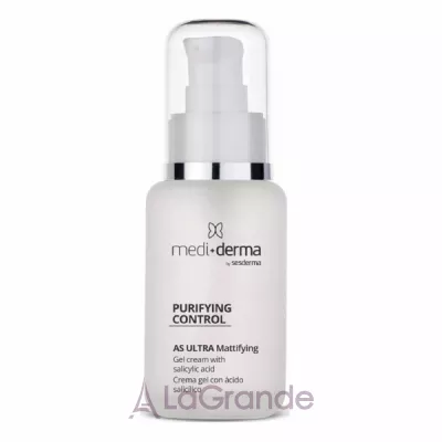 Mediderma Purifying Control AS Ultra Mattifying Gel Cream  -  