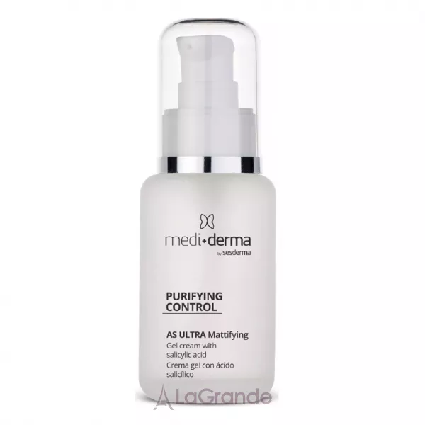 Mediderma Purifying Control AS Ultra Mattifying Gel Cream ���������������� ����-���� ��� ����
