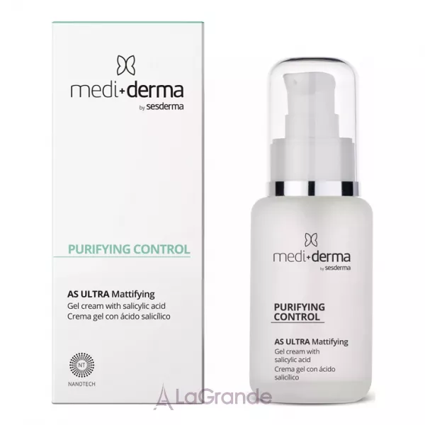 Mediderma Purifying Control AS Ultra Mattifying Gel Cream ���������������� ����-���� ��� ����