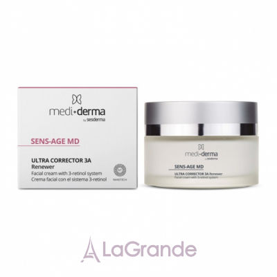 Mediderma Sens-Age MD Ultra Corrector 3A Renewer Facial Cream     