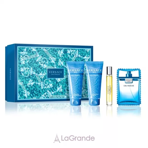Versace Man Eau Fraiche ���� (�������� ���� 100 �� + ������� ���� ������ 100 �� + ���� ��� ���� 100 �� + �������� ���� 10 ��)