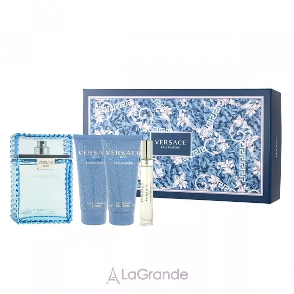 Versace Man Eau Fraiche ���� (�������� ���� 100 �� + ������� ���� ������ 100 �� + ���� ��� ���� 100 �� + �������� ���� 10 ��)
