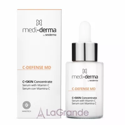 Mediderma C-DEFENSE MD C+Skin Concentrate Serum      C