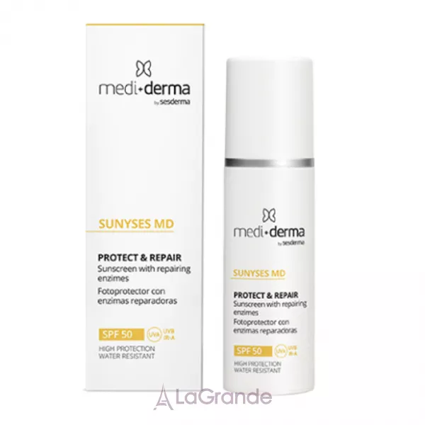 Mediderma Sunyses MD Protect & Repair Sunscreen with Reparing Enzymes Cream Gel SPF 50 �������������� ����-���� SPF 50