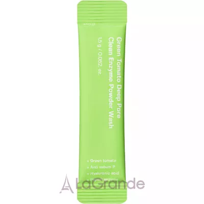 Sungboon Editor Green Tomato Deep Pore Clean Enzyme Powder Wash          