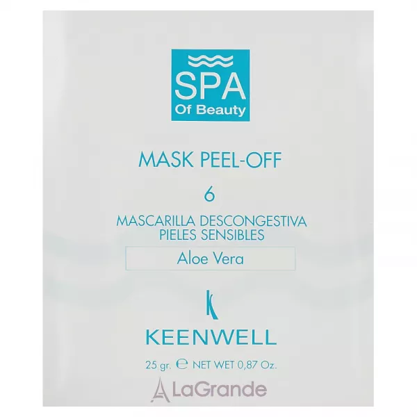 Keenwell Spa of Beauty Mask Peel-Off 6 ³����������� ���-����� � 6