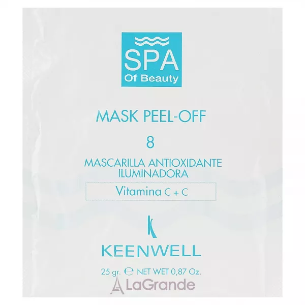 Keenwell Spa of Beauty Mask Peel-Off 8 �������������� ������������ ��������� ���-����� � 8