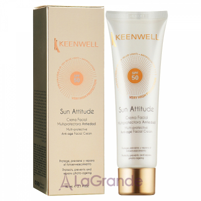 Keenwell Sun Attitude Multi-Protective Anti-Age Facial Cream SPF 50      SPF50