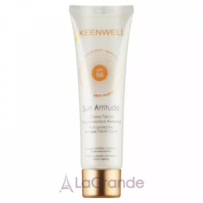 Keenwell Sun Attitude Multi-Protective Anti-Age Facial Cream SPF 50      SPF50