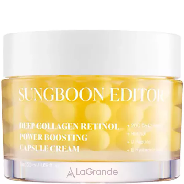 Sungboon Editor Deep Collagen Retinol Power Boosting Capsule Cream ���������� ������-���� ��� ���� � ��������� � ����������