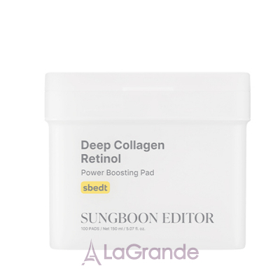 Sungboon Editor Deep Collagen Retinol Power Boosting Pad       