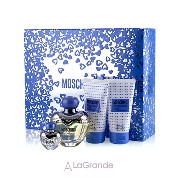 Moschino Toujours Glamour ���� (�������� ���� 50 �� + ������� ��� ��� 50 �� + ���� ��� ���� 50 �� + �������� ���� 5 ��)