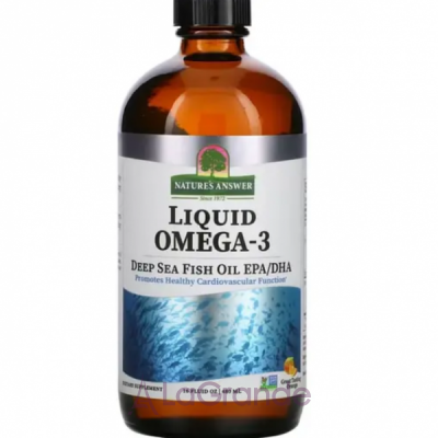 Nature's Answer Liquid Omega-3 Deep Sea Fish Oil EPA/DHA   