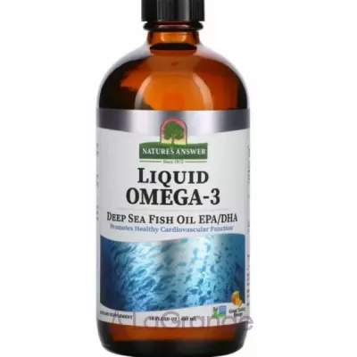 Nature's Answer Liquid Omega-3 Deep Sea Fish Oil EPA/DHA   