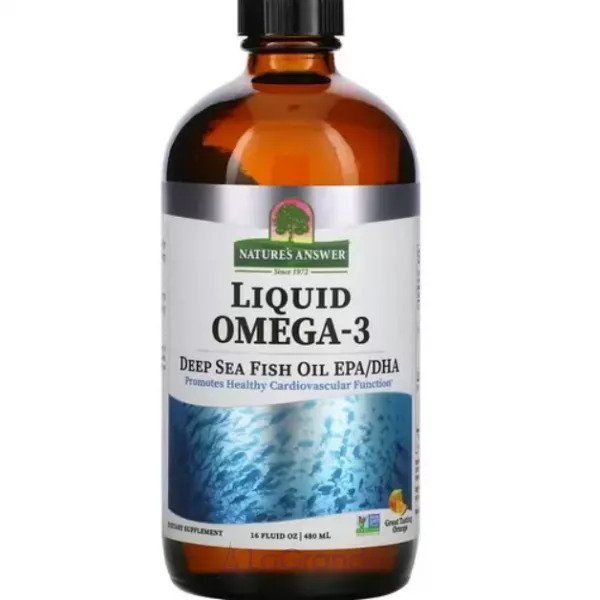 Nature's Answer Liquid Omega-3 Deep Sea Fish Oil EPA/DHA ���'���� ��� 