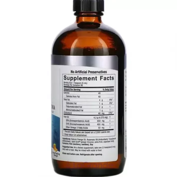 Nature's Answer Liquid Omega-3 Deep Sea Fish Oil EPA/DHA ���'���� ��� 