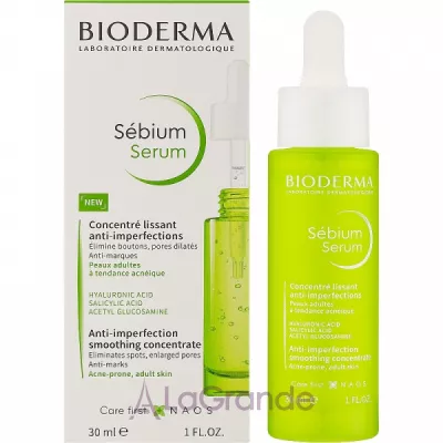 Bioderma Sebium Serum Anti-Imperfection Smoothing Concentrate     