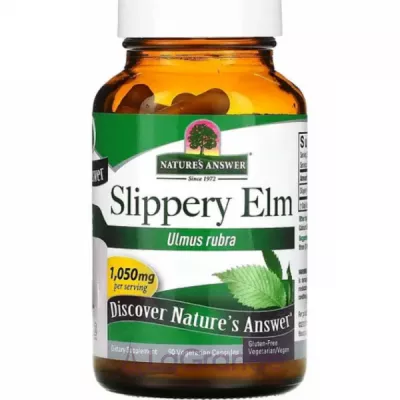 Nature's Answer Slippery Elm 1050 mg ĳ  