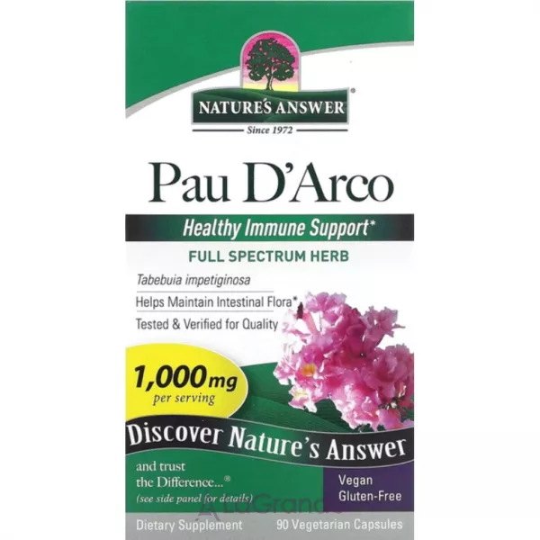 Nature's Answer Pau D'Arco 1000 mg ����������� ������� 