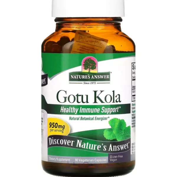 Nature's Answer Gotu Kola 950 mg ����������� ������� ��� ��������� ���������� 