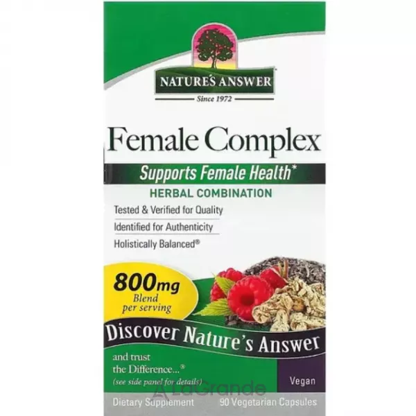 Nature's Answer Female Complex Herbal Combination 800 mg ������� �������� �������� 800 ��