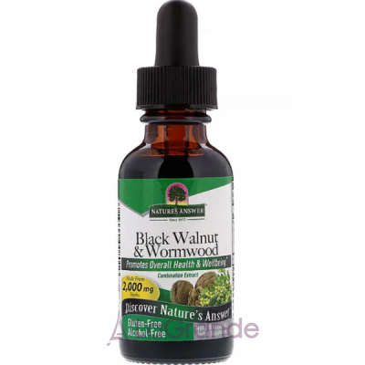 Nature's Answer Black Walnut and Wormwood   