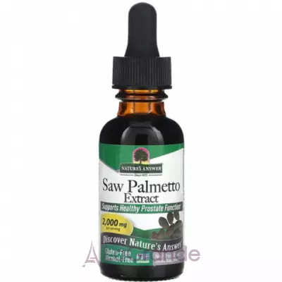 Nature's Answer Saw Palmetto Extract ĳ  