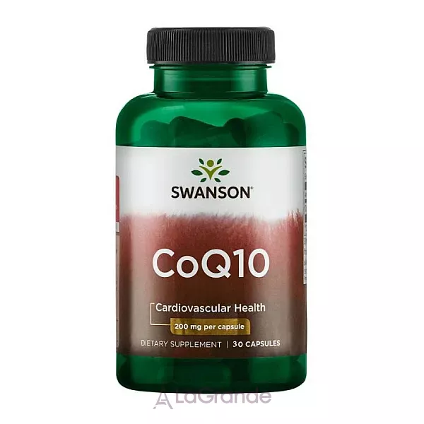 Swanson CoQ10 200 mg ����������� ������� ��� �������� ��������-���������� ������� 