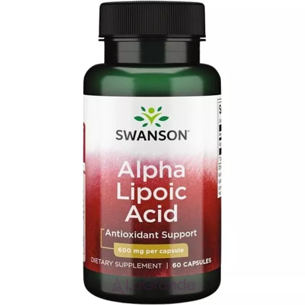 Swanson Alpha Lipoic Acid 600 mg ����������� ������� 