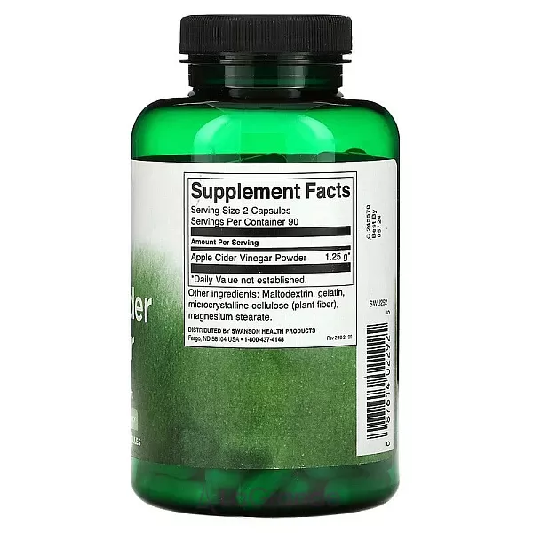 Swanson Apple Cider Vinegar 625 mg ������� ������� 