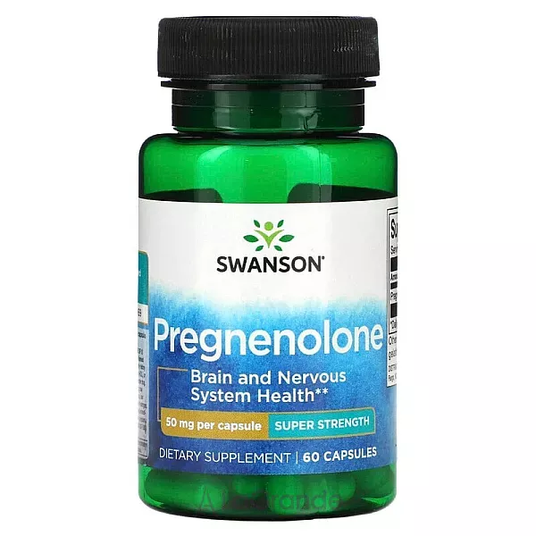 Swanson Pregnenolone 50 mg ����������� ������� ��� ����������� ������ ����� 