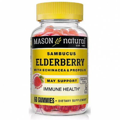 Mason Natural Elderberry With Echinacea&Propolis   