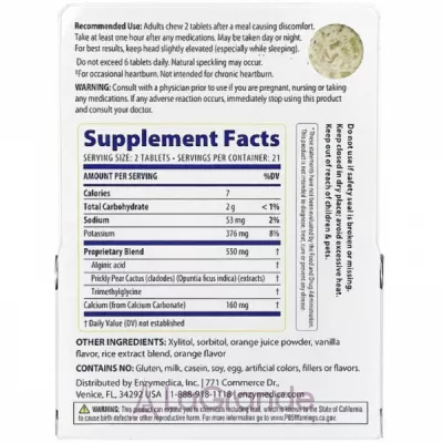 Enzymedica Heartburn Soothe    ,     -