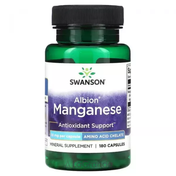 Swanson Albion Manganese 10 mg ĳ������ ������� 