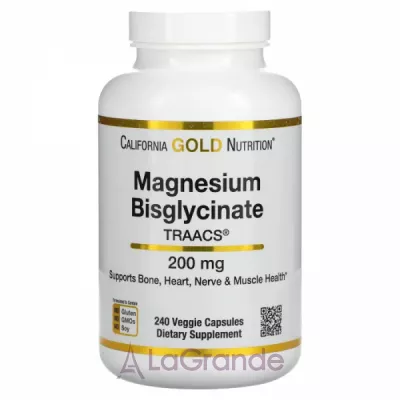 California Gold Nutrition Magnesium Bisglycinate ĳ  