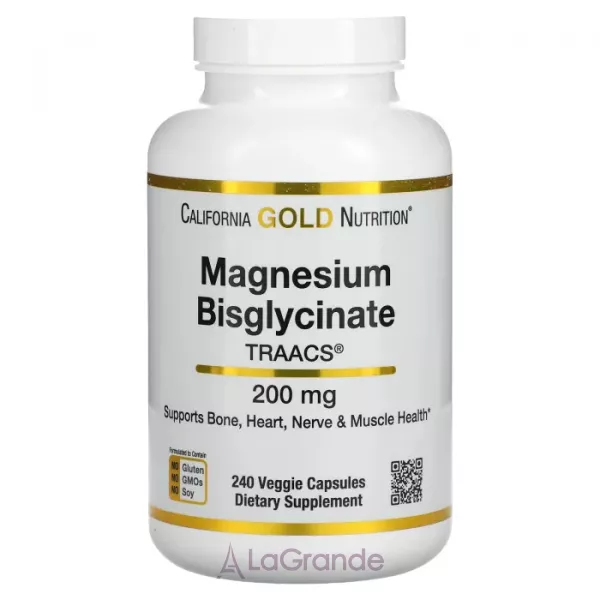 California Gold Nutrition Magnesium Bisglycinate ����������� ������� 