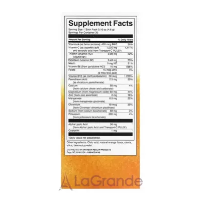 Swanson Energy C with Electrolytes Orange Flavor ĳ  