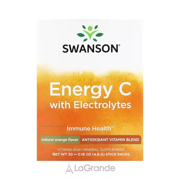 Swanson Energy C with Electrolytes Orange Flavor ����������� ������� 