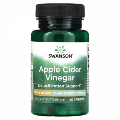 Swanson Apple Cider Vinegar 200 mg ĳ  