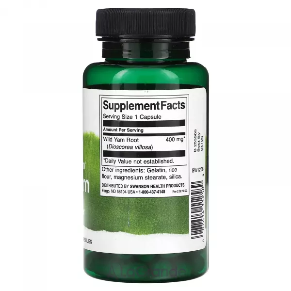Swanson Full Spectrum Wild Yam ����������� ������� 