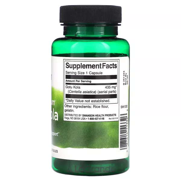 Swanson Full Spectrum Gotu Kola 435 mg ĳ������ ������� 