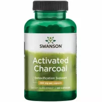 Swanson Activated Charcoal 260 mg ������� ������� "���������� ������", 260 ��