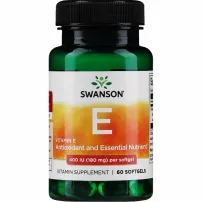 Swanson Vitamin E 400 IU ����������� ������� ��� ��������������� ��������� "������� �", 400 ��