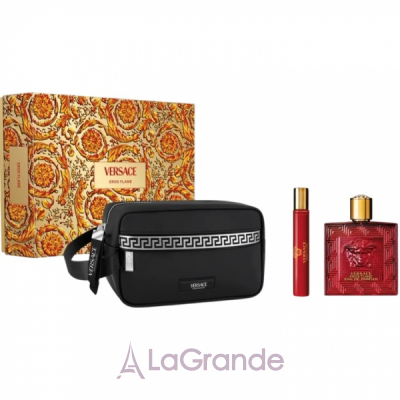 Versace Eros Flame  (  100  +  10  + )