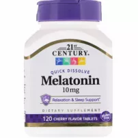 21st Century Melatonin 10 mg ����������� ������� ��� ��������� ��� "���������" ����������������� �� ������ �����  10 ��