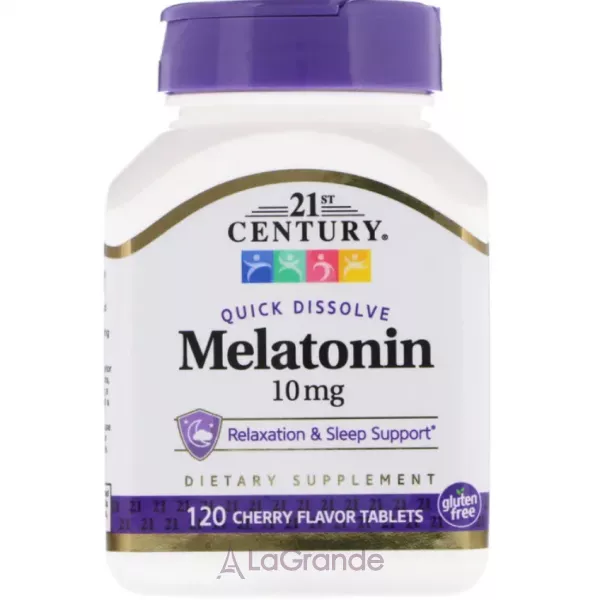 21st Century Melatonin 10 mg ĳ������ ������� ��� ��������� ��� 