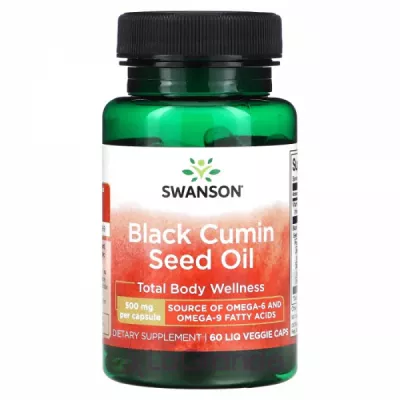 Swanson Black Cumin Seed Oil 500 mg   