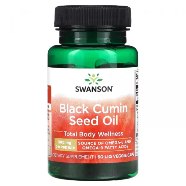 Swanson Black Cumin Seed Oil 500 mg ������� ������� 