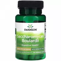 Swanson Saccharomyces Boulardii with Prebiotic MOS 5 Billion CFU ������� ������� "����������� ������ � ���������� ���", 5 ���� ���