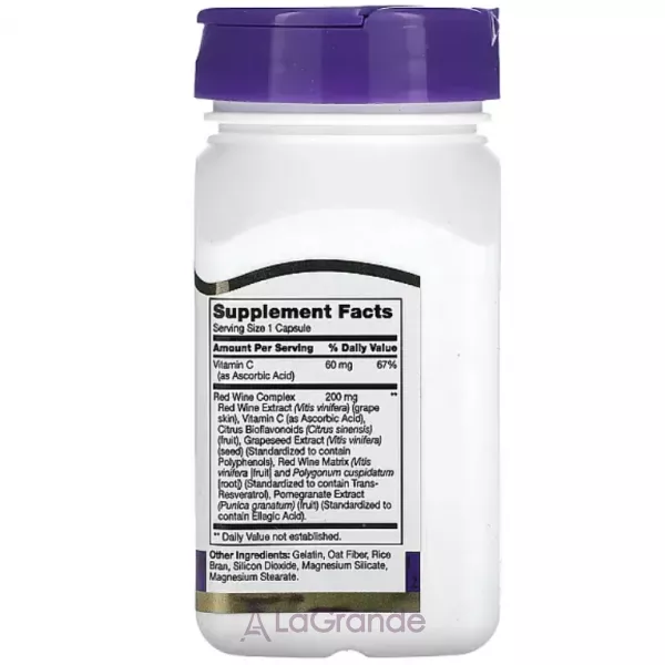21st Century Resveratrol Red Wine Extract ����������� ������� 